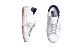GOLDEN GOOSE SNEAKER DELUXE BRAND SUPERSTAR WHITE/NAVY