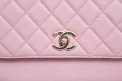 CHANEL BUSINESS AFFINITY CAVIAR LIGHT PINK