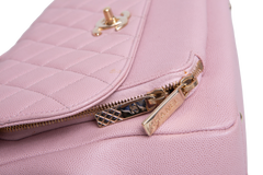 CHANEL BUSINESS AFFINITY CAVIAR LIGHT PINK