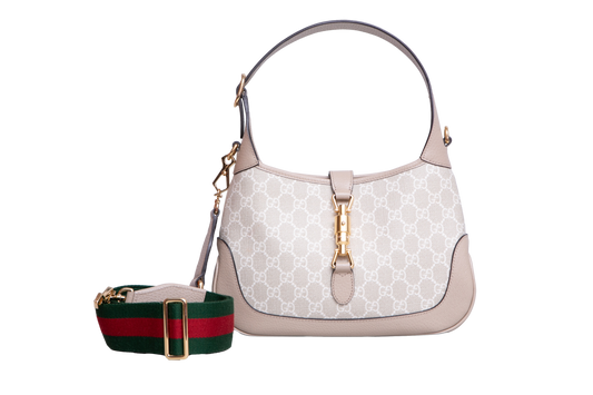 GUCCI JACKIE 1961 SMALL GG SUPREME BEIGE