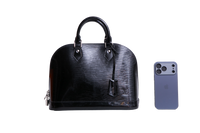 LV ALMA GM PATENT LEATHER BLACK
