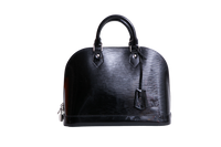 LV ALMA GM PATENT LEATHER BLACK