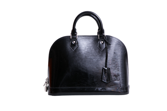 LV ALMA GM PATENT LEATHER BLACK