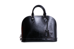 LV ALMA GM PATENT LEATHER BLACK