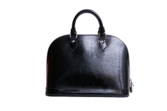 LV ALMA GM PATENT LEATHER BLACK