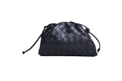 BOTTEGA MINI POUCH INTRECCIATO BLACK