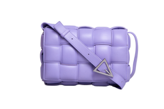 BOTTEGA PADDED CASSETTE LEATHER LILAC