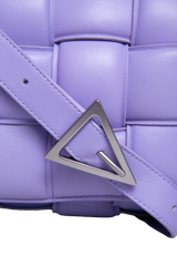 BOTTEGA PADDED CASSETTE LEATHER LILAC