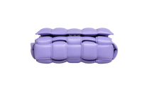 BOTTEGA PADDED CASSETTE LEATHER LILAC