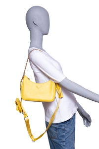 PRADA RE-EDITION 2005 SAFFIANO YELLOW