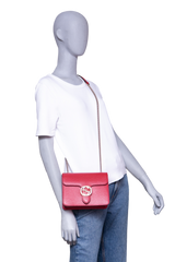 GUCCI INTERLOCKING G DOLLAR SMALL RED