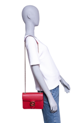 GUCCI INTERLOCKING G DOLLAR SMALL RED