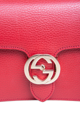 GUCCI INTERLOCKING G DOLLAR SMALL RED