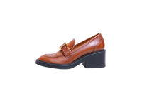 CHLOÉ LOAFER MARCIE COGNAC - 37 BR