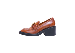 CHLOÉ LOAFER MARCIE COGNAC - 37 BR