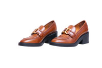 CHLOÉ LOAFER MARCIE COGNAC - 37 BR
