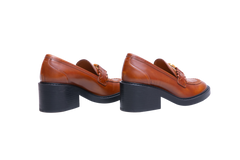 CHLOÉ LOAFER MARCIE COGNAC - 37 BR
