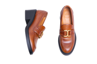 CHLOÉ LOAFER MARCIE COGNAC - 37 BR