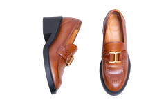 CHLOÉ LOAFER MARCIE COGNAC - 37 BR