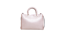 DIOR DIORISSIMO TOTE MEDIUM METALLIC ROSE