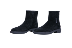 GIANVITO ROSSI BOOTS ANKLE LEXINGTON SUEDE BLACK - 37 BR
