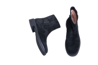 GIANVITO ROSSI BOOTS ANKLE LEXINGTON SUEDE BLACK - 37 BR