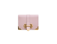 PRADA WALLET CAHIER TRIFOLD LEATHER CIPRIA