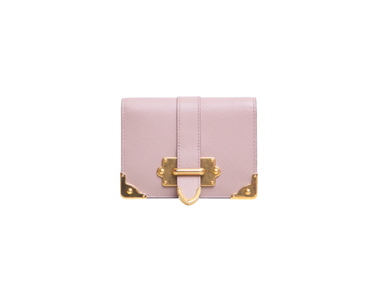 PRADA WALLET CAHIER TRIFOLD LEATHER CIPRIA