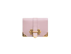 PRADA WALLET CAHIER TRIFOLD LEATHER CIPRIA