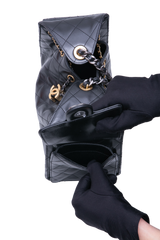 CHANEL 25 SMALL VEAU BRILLANT NOIR