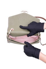 CHANEL PARIS-CUBA THREAD GREEN CAVIAR AROUND FLAP BAG MEDIUM