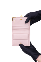 PRADA WALLET CAHIER TRIFOLD LEATHER CIPRIA