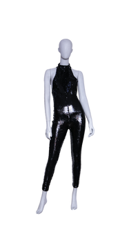 DESAPEGO JULIA FARIA YSL JUMPSUIT SEQUIN BLACK