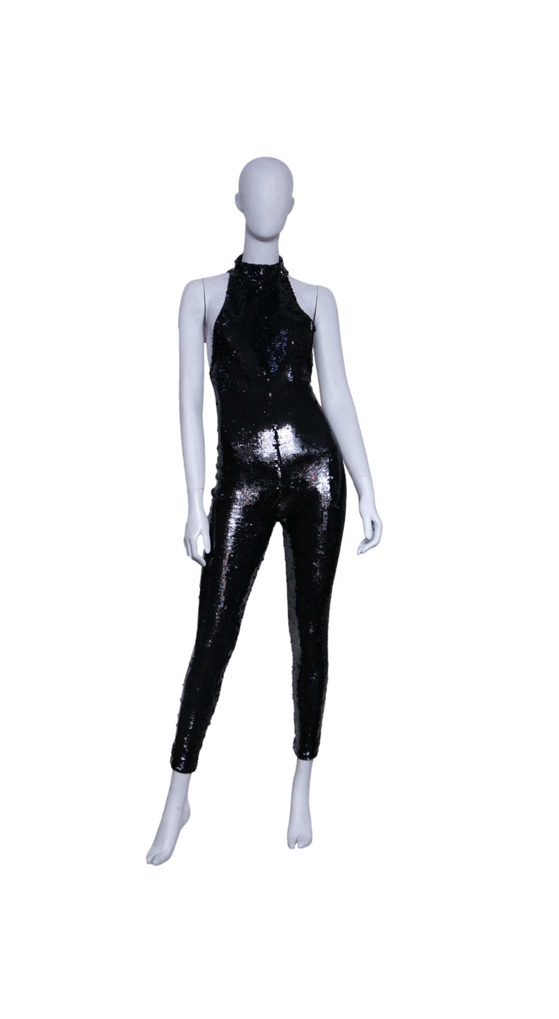 DESAPEGO JULIA FARIA YSL JUMPSUIT SEQUIN BLACK