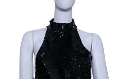 DESAPEGO JULIA FARIA YSL JUMPSUIT SEQUIN BLACK