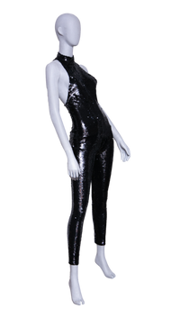 DESAPEGO JULIA FARIA YSL JUMPSUIT SEQUIN BLACK