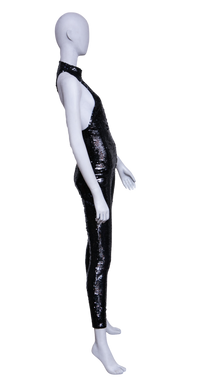 DESAPEGO JULIA FARIA YSL JUMPSUIT SEQUIN BLACK