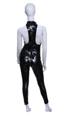 DESAPEGO JULIA FARIA YSL JUMPSUIT SEQUIN BLACK