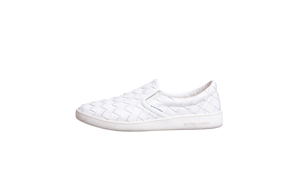 BOTTEGA SNEAKER SAWYER INTRECCIATO WHITE - 39 BR