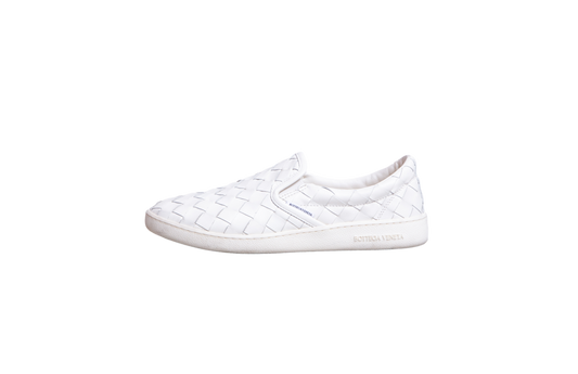 BOTTEGA SNEAKER SAWYER INTRECCIATO WHITE - 39 BR
