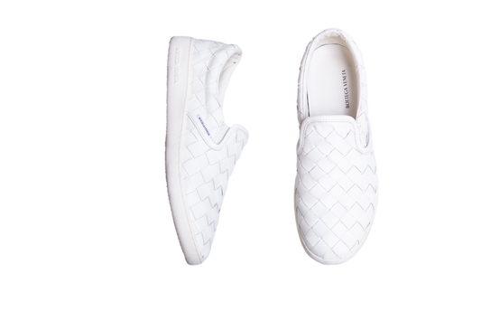 BOTTEGA SNEAKER SAWYER INTRECCIATO WHITE - 39 BR