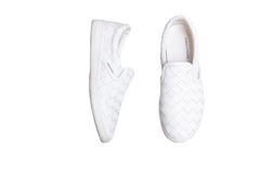 BOTTEGA SNEAKER SAWYER INTRECCIATO WHITE - 39 BR
