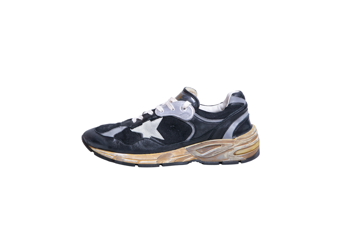 GOLDEN GOOSE SNEAKERS DAD-STAR LOW TRAINERS BICOLOR - 41 BR