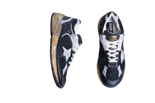 GOLDEN GOOSE SNEAKERS DAD-STAR LOW TRAINERS BICOLOR - 41 BR