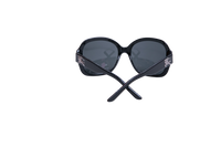 BURBERRY OVAL ACETATE BLACK
