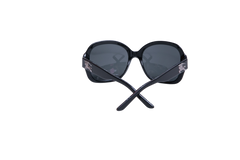 BURBERRY OVAL ACETATE BLACK