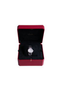 CARTIER PASHA DE CARTIER 30 MM SMALL QUARTZ AÇO