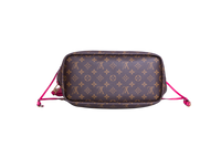 LV NEVERFULL BANDOULIÈRE INSIDE OUT MM PONDICHERY PINK