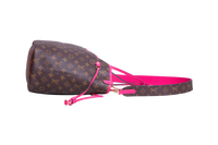 LV NEVERFULL BANDOULIÈRE INSIDE OUT MM PONDICHERY PINK