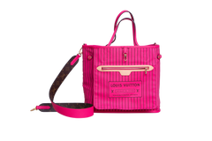 LV NEVERFULL BANDOULIÈRE INSIDE OUT MM PONDICHERY PINK